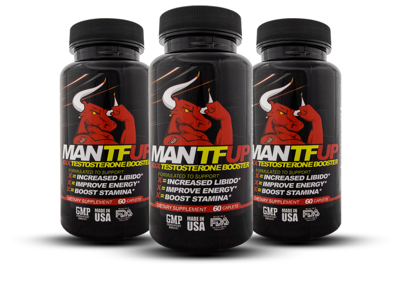 MANTFUP 3 Pack T Booster