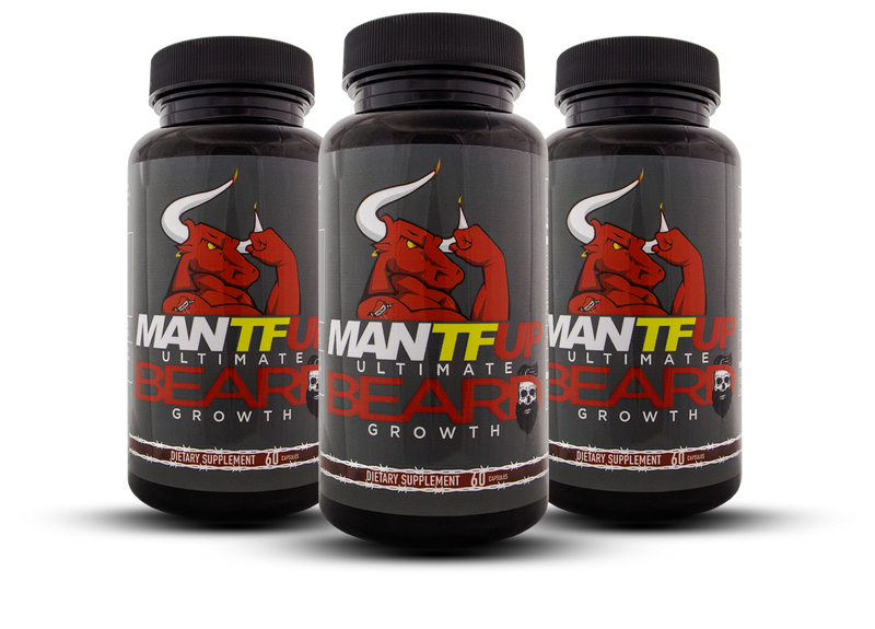 MANTFUP Beard Growth 3 PACK - Dynamism Labs